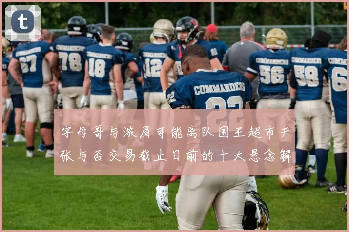 字母哥与浓眉可能离队国王超市开张与否交易截止日前的十大悬念解析